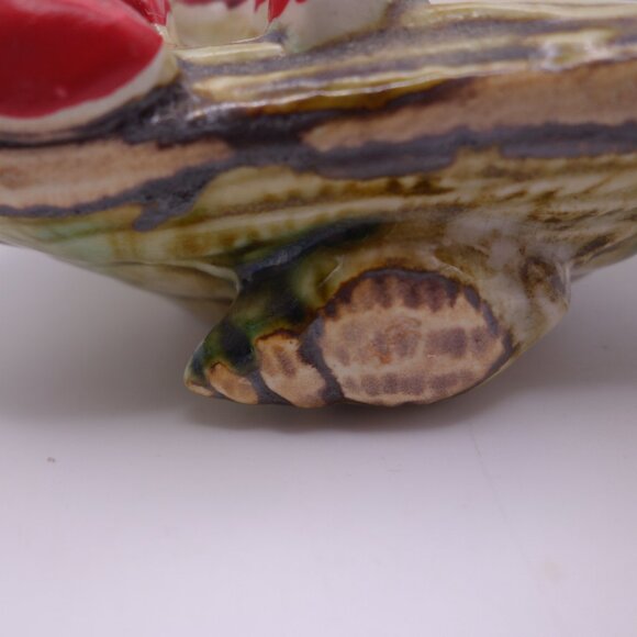 Japan Ceramic Lobster Faux Pearl Ash Tray - Picture 15 of 16